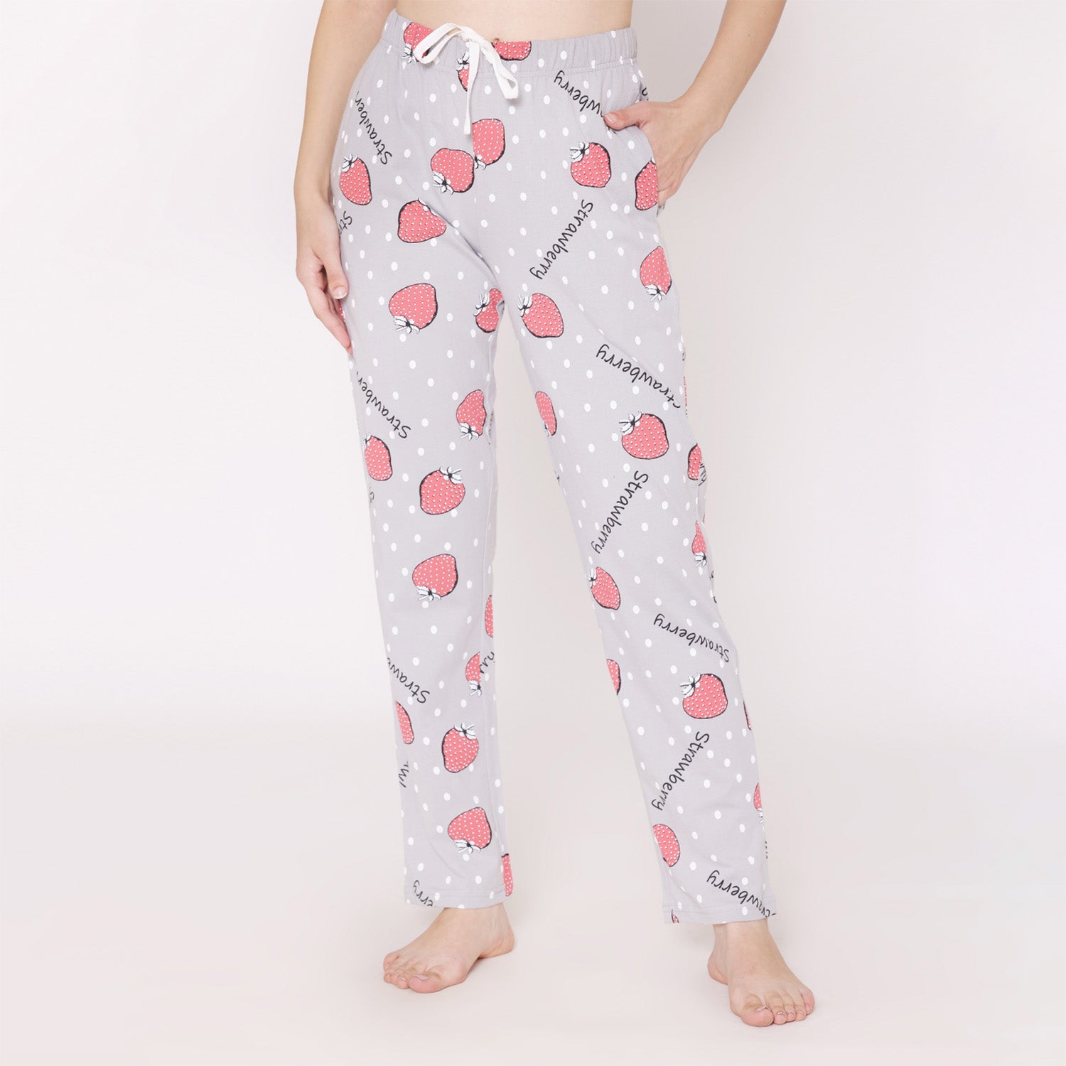 Women's Knitted Funky Prints Pajamas 