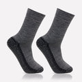 Woolen Gripper (Anti-Skid) Indoor Socks for Men (Color:- Anthra)