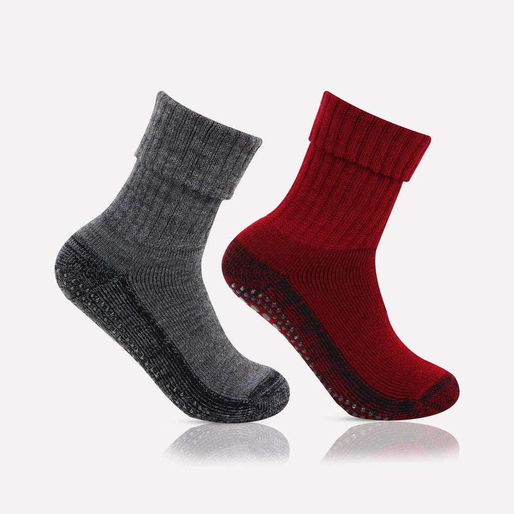Women's Woolen  Anti-Skid (Gripper) Indoor Socks