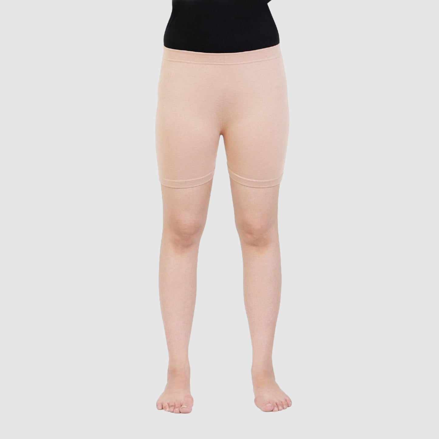 Women Plain Seamless Under Skirts -  Skin - Bonjour Group