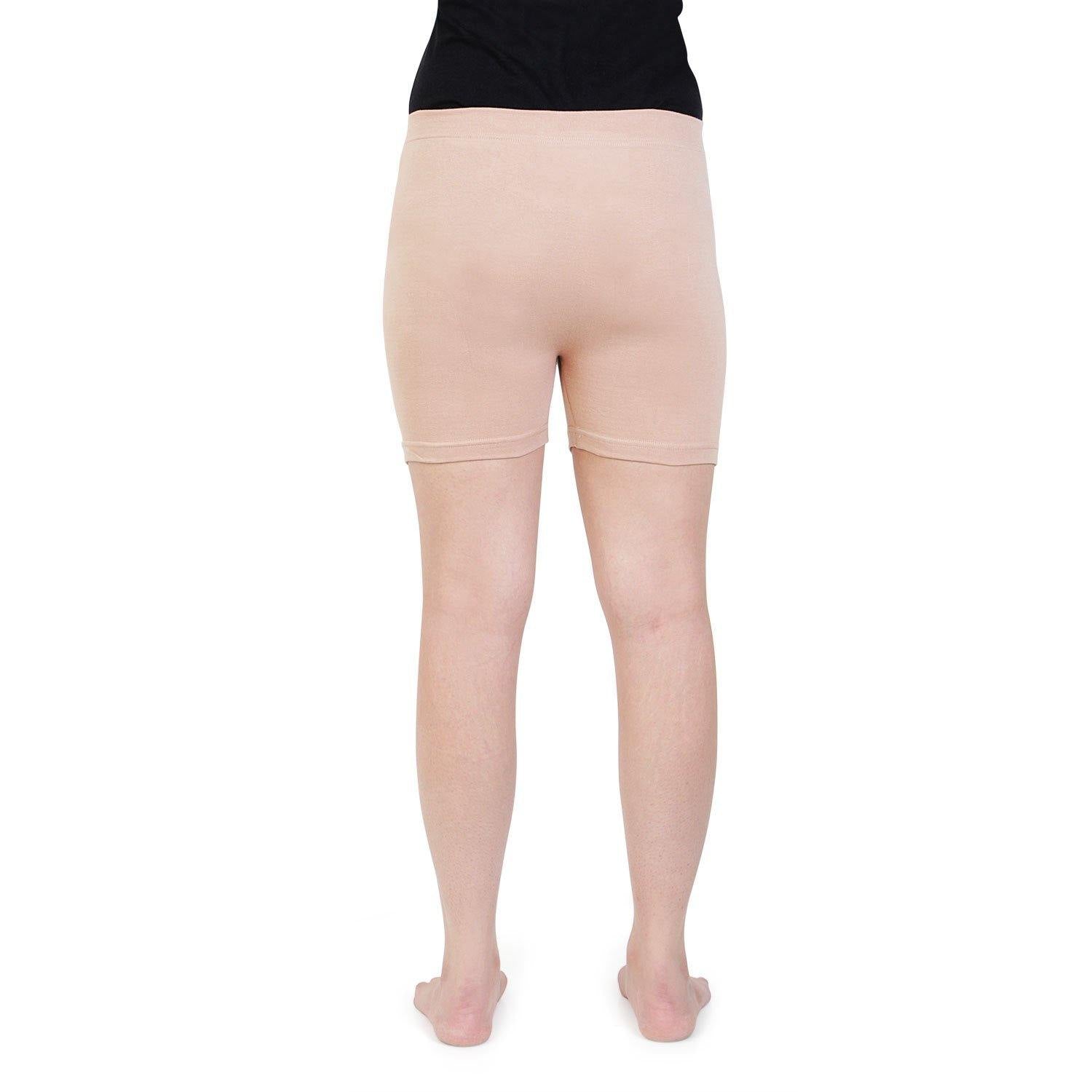 Women Plain Seamless Under Skirts -  Skin - Bonjour Group