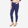 Women's Stretchable Pants - Ink Blue