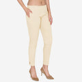 Women's Cotton Formal Pants - Skin