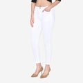 Women's Stretchable Pants - White
