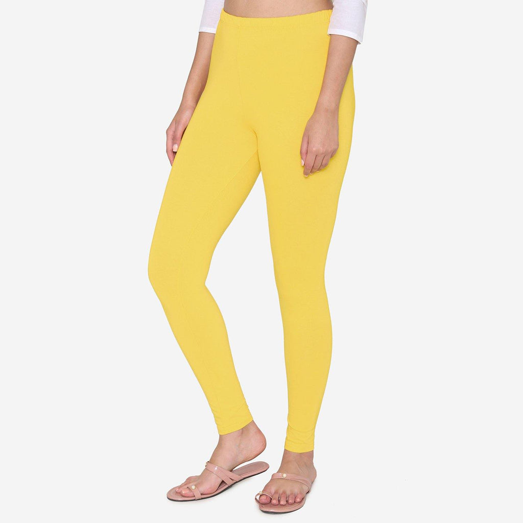 Women's Yellow Leggings