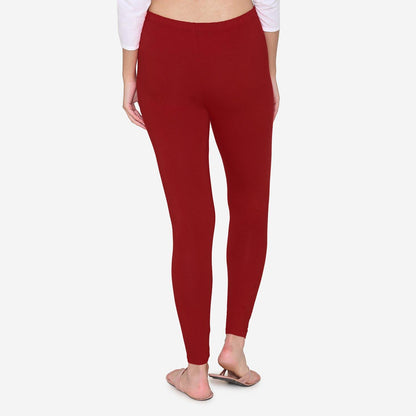 Plain Ankle Leggings