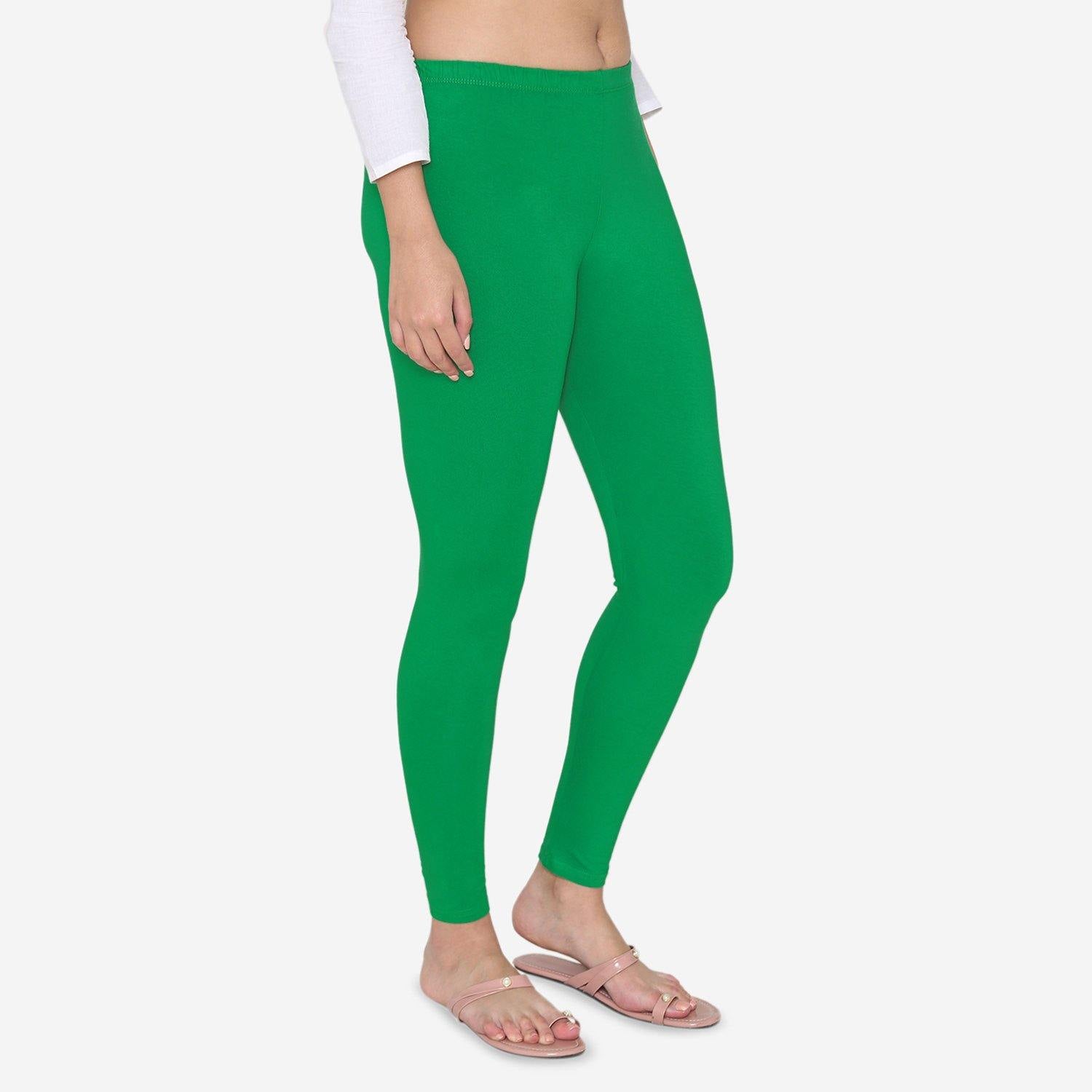 Ankle Leggings For Women In Plain