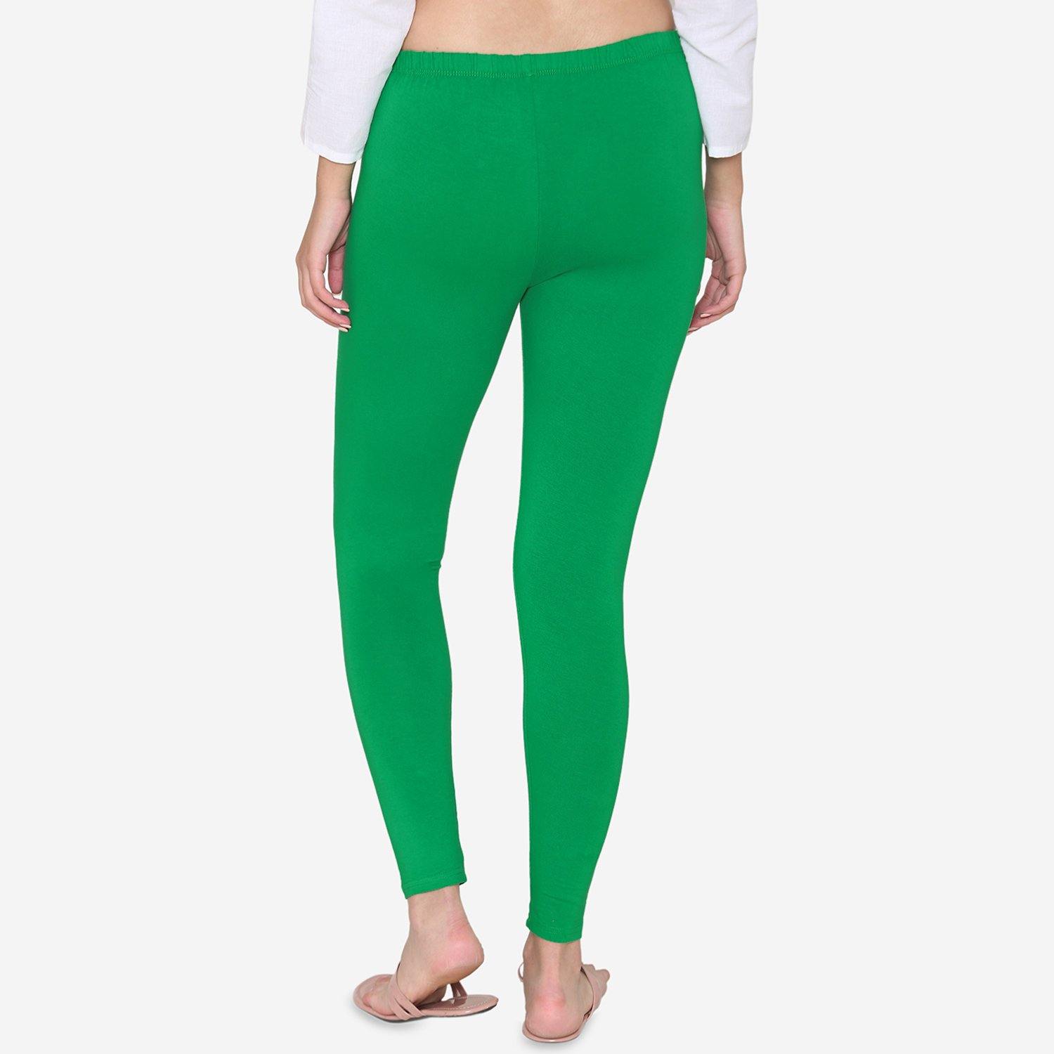 Solid Color Ankle Leggings