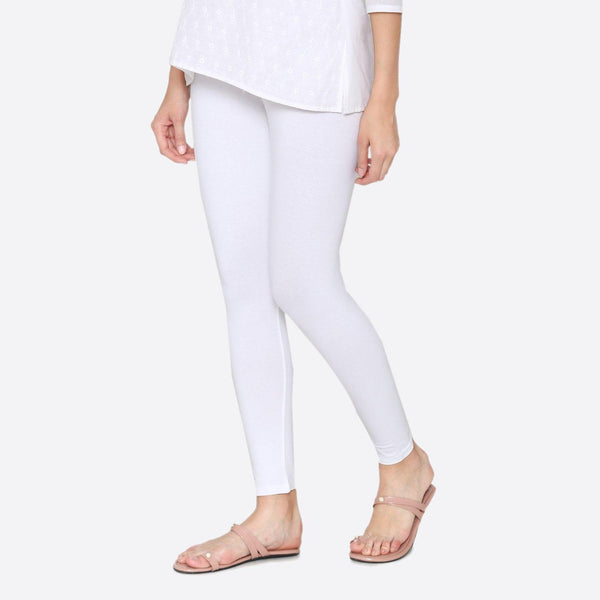 Buy Off-White Leggings for Women by AVAASA MIX N' MATCH Online | Ajio.com