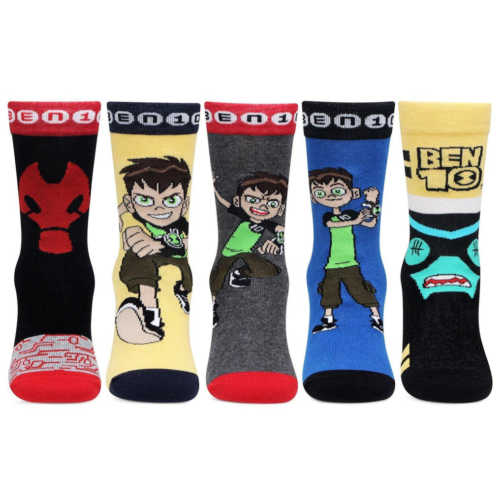 Ben 10 Multicolored Crew Socks For Boys