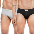 Men's Low-Rise Classic Cotton Briefs - Pack of 2