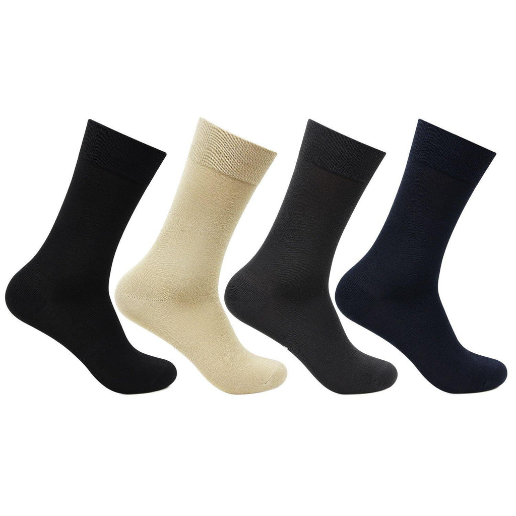 Men's Cotton Multicolored Full-Length Socks - Bonjour Group
