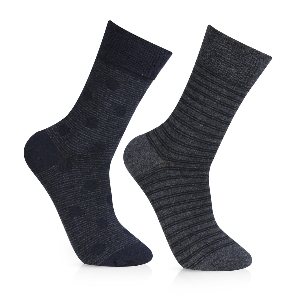 Formal Woolen Socks For Men - Pack Of 2