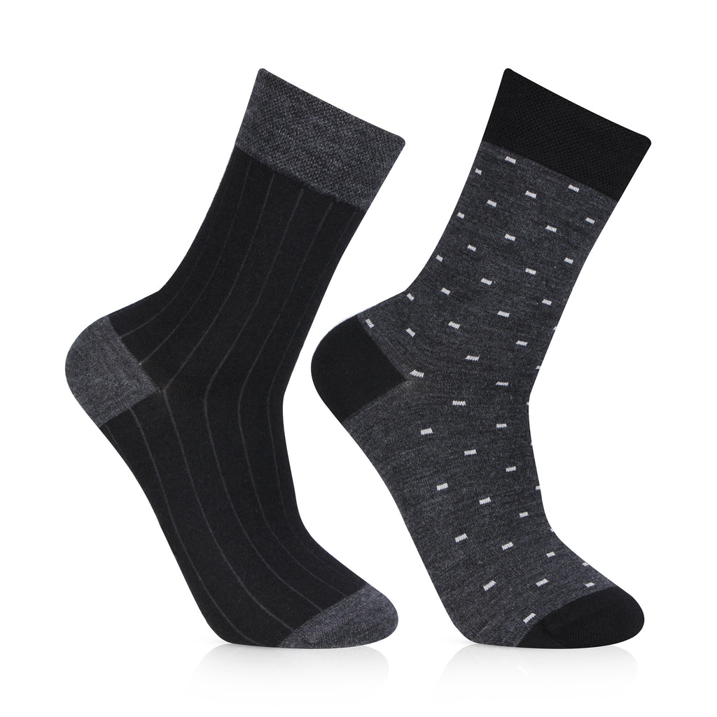 Premium Crew Length Woolen Socks For Men 