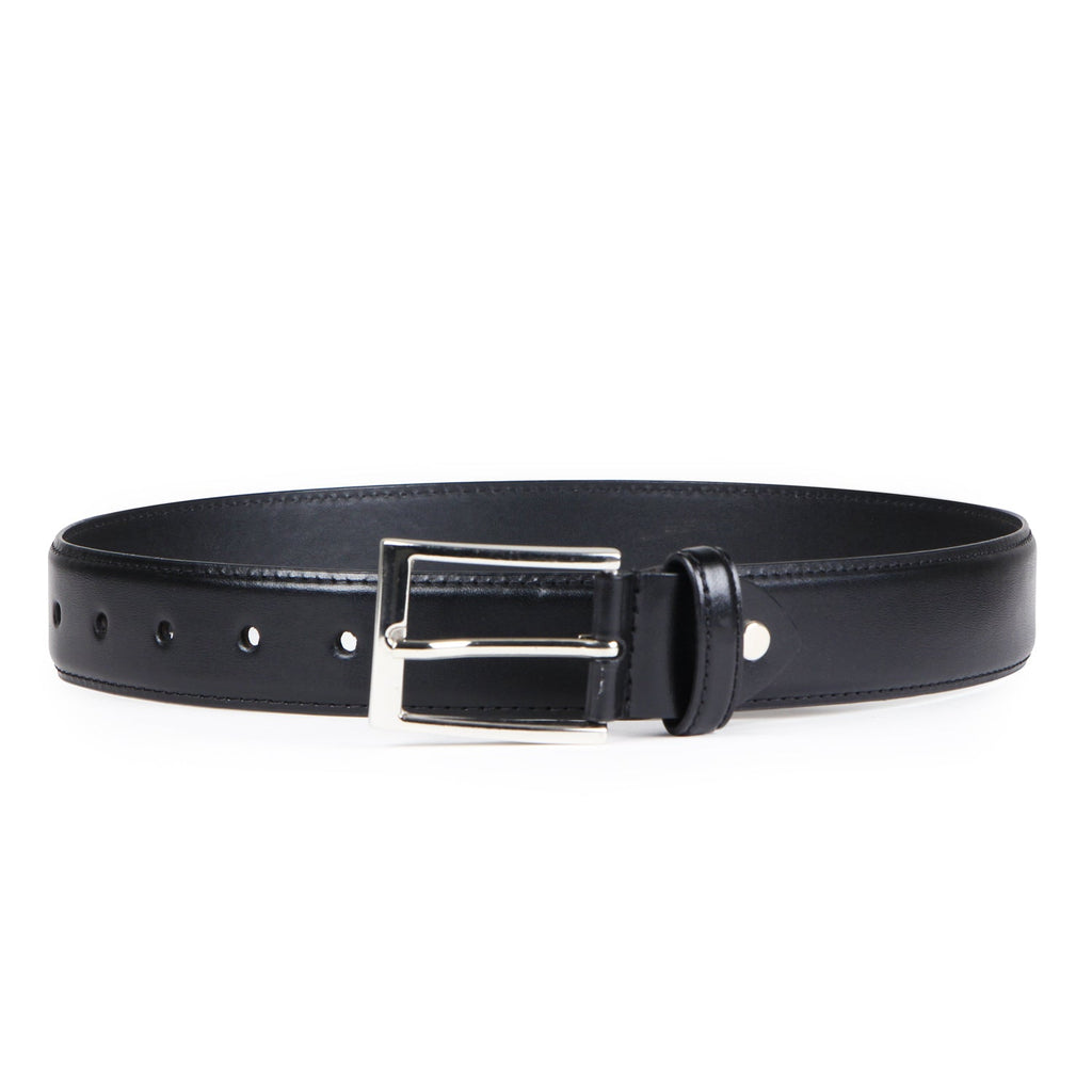 Men's Classic Black PU-Leather Belt