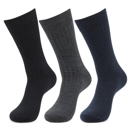 Men's Rib Multicolored Woolen socks