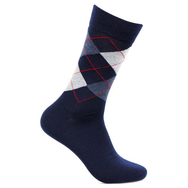 Men's Classic Argyle Woolen Socks