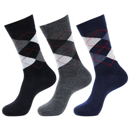 Men's Classic Argyle Multicolored Woolen socks