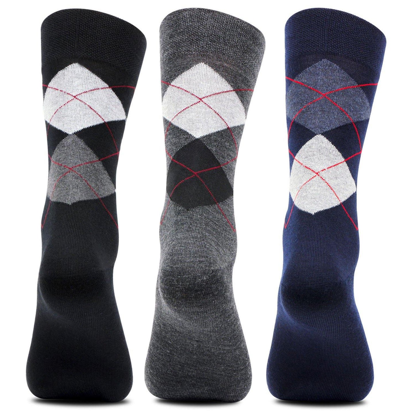 Men's Classic Argyle Multicolored Woolen socks