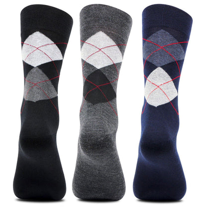 Men's Classic Argyle Multicolored Woolen socks