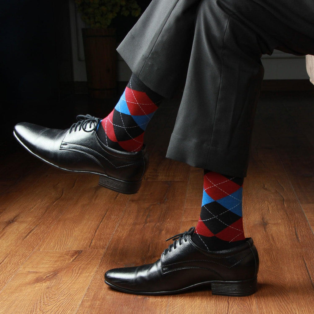 Men's Cotton Signature Socks - Black