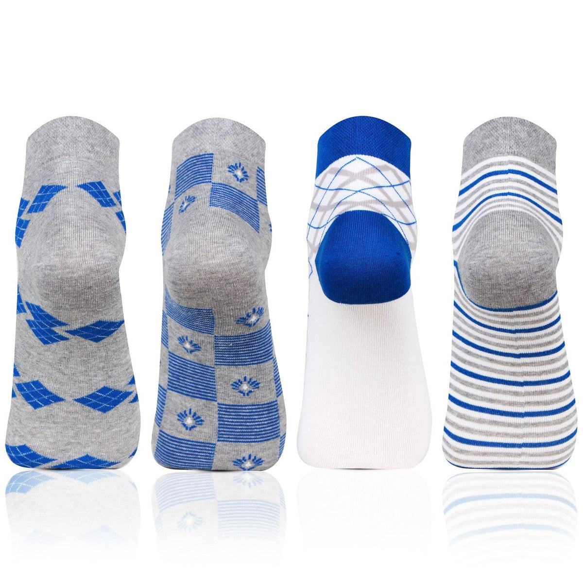 Office Socks Men Ankle Length Formal/Office Socks - Pack Of 4 – BONJOUR