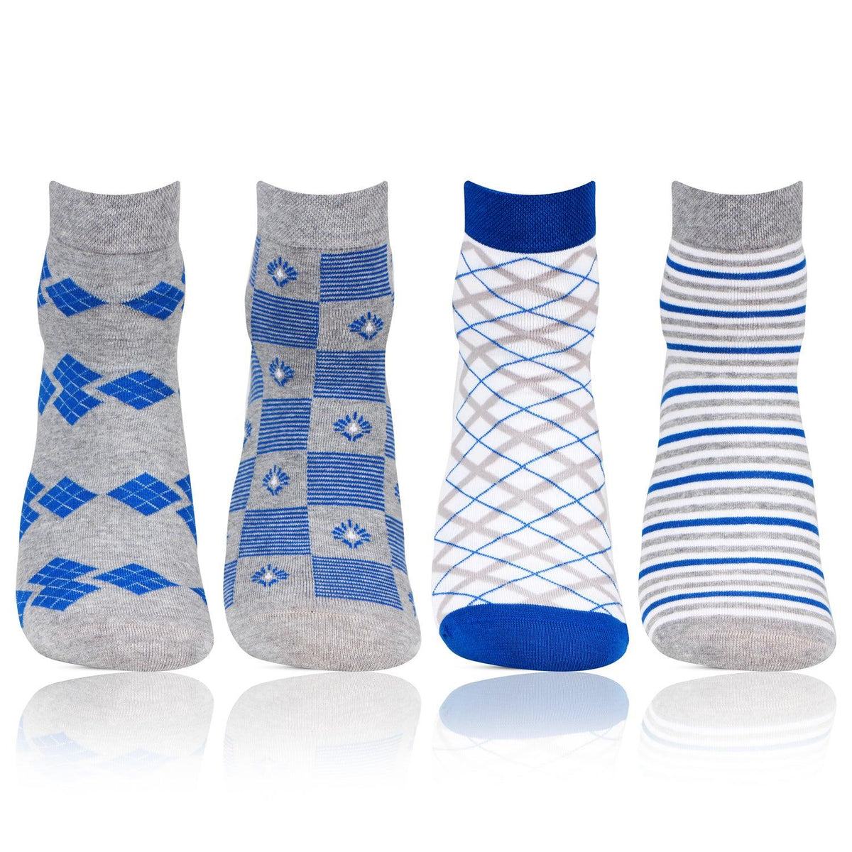 Office Socks Men Ankle Length Formal/Office Socks - Pack Of 4 – BONJOUR