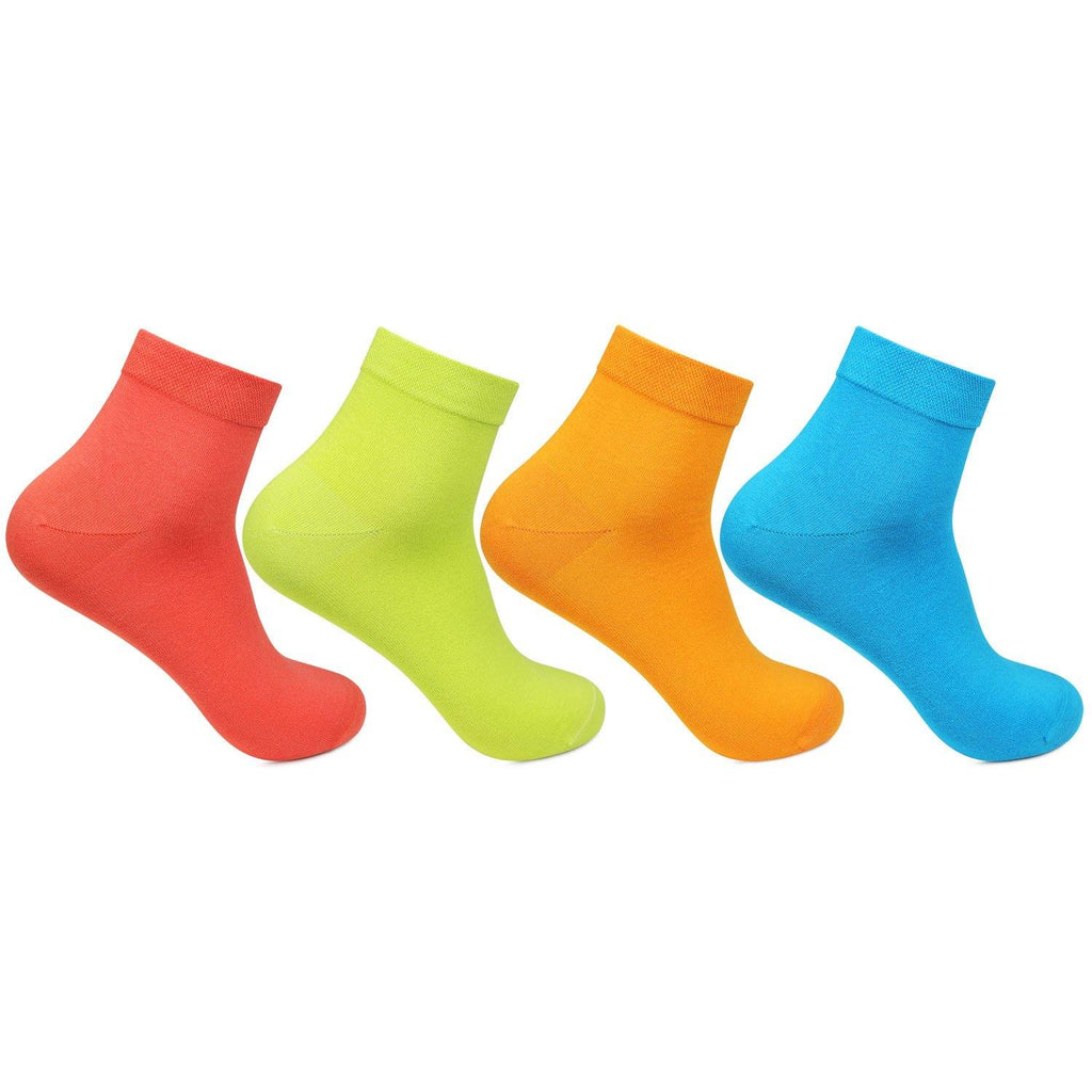 Neon color casual Socks 