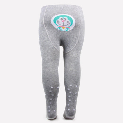 Tights For Baby Girls & Baby Boys - Light Grey