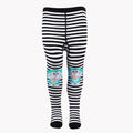 Doraemon Printed Knitted Tights For Baby Girls & Baby Boys (Black)