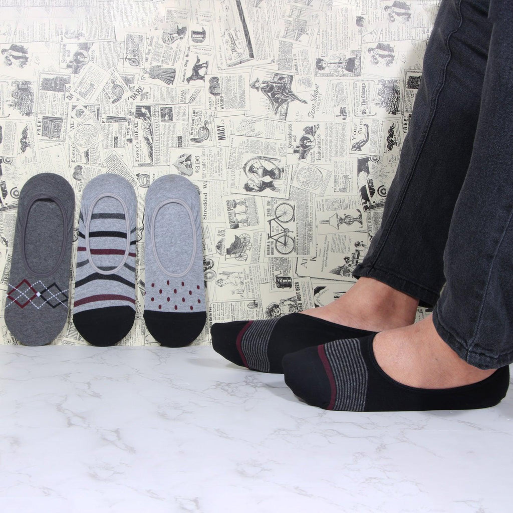 Men's Cotton Loafer Socks - Pack Of 4 – BONJOUR