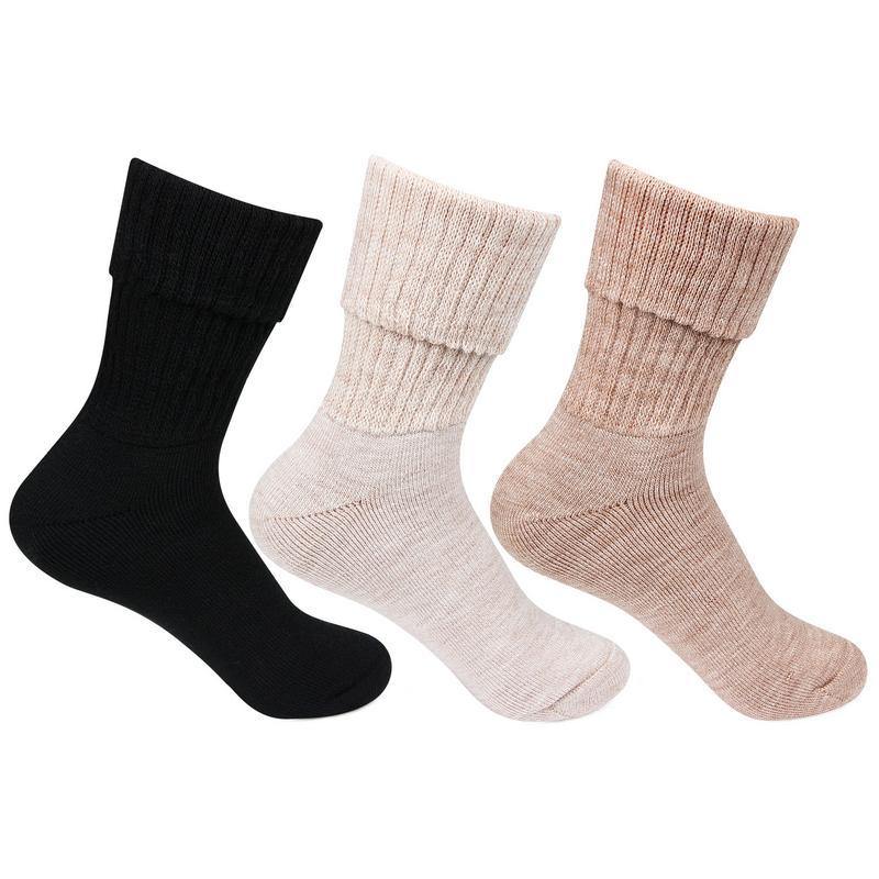 Women's Multicolored Woolen Socks