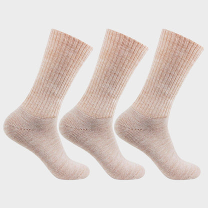 Women's Skin Woolen Socks - Pack of 3