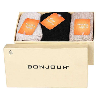 Woolen Thumb Socks For Women's in Pack Of 3 - Assorted