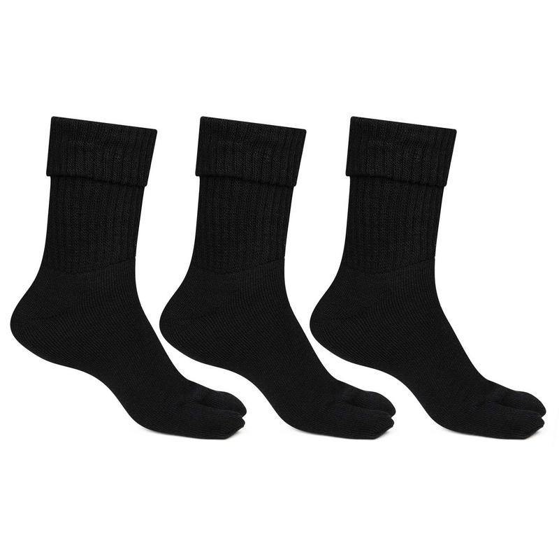 Woolen Thumb Socks (Black)