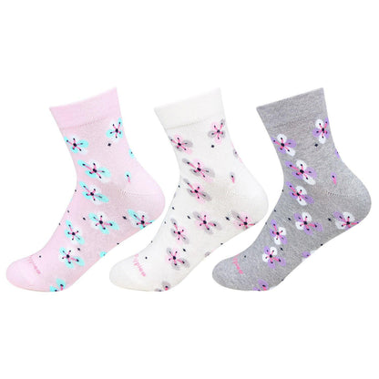 Hush Puppies Women's Floral Ankle Socks - Pack of 3 - Bonjour Group