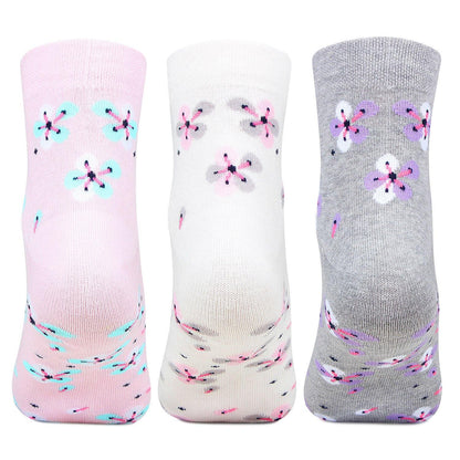 Hush Puppies Women's Floral Ankle Socks - Pack of 3 - Bonjour Group
