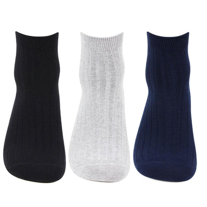Hush Puppies Men's Cotton Ankle Rib Socks - Pack of 3 - Bonjour Group