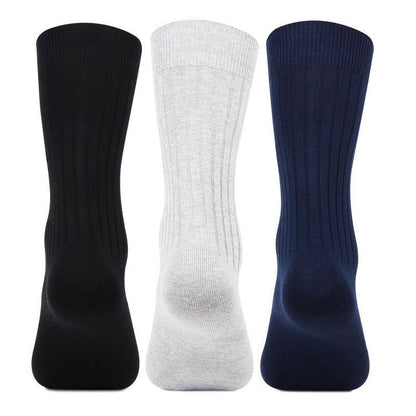 Hush Puppies Men's Cotton Crew Rib Socks - Pack of 3 - Bonjour Group