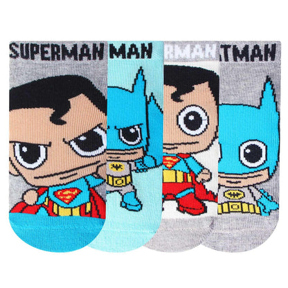 Chibi Batman & Superman Baby  Socks