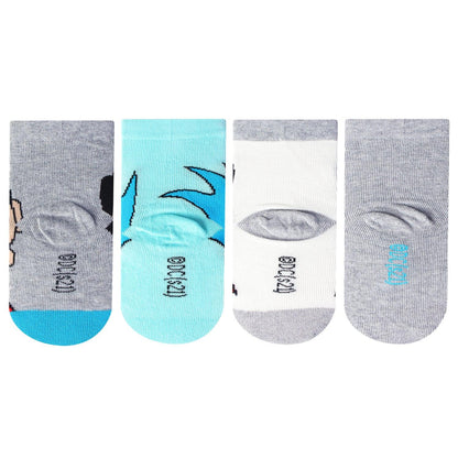 Batman & Superman Baby Socks