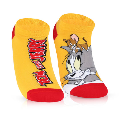 Cartoon Character Tom & Jerry Socks 