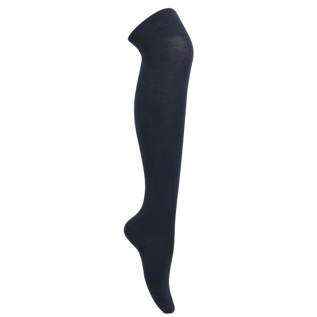 Formal Stockings For School Girls in Single -  Navy Blue - Bonjour Group