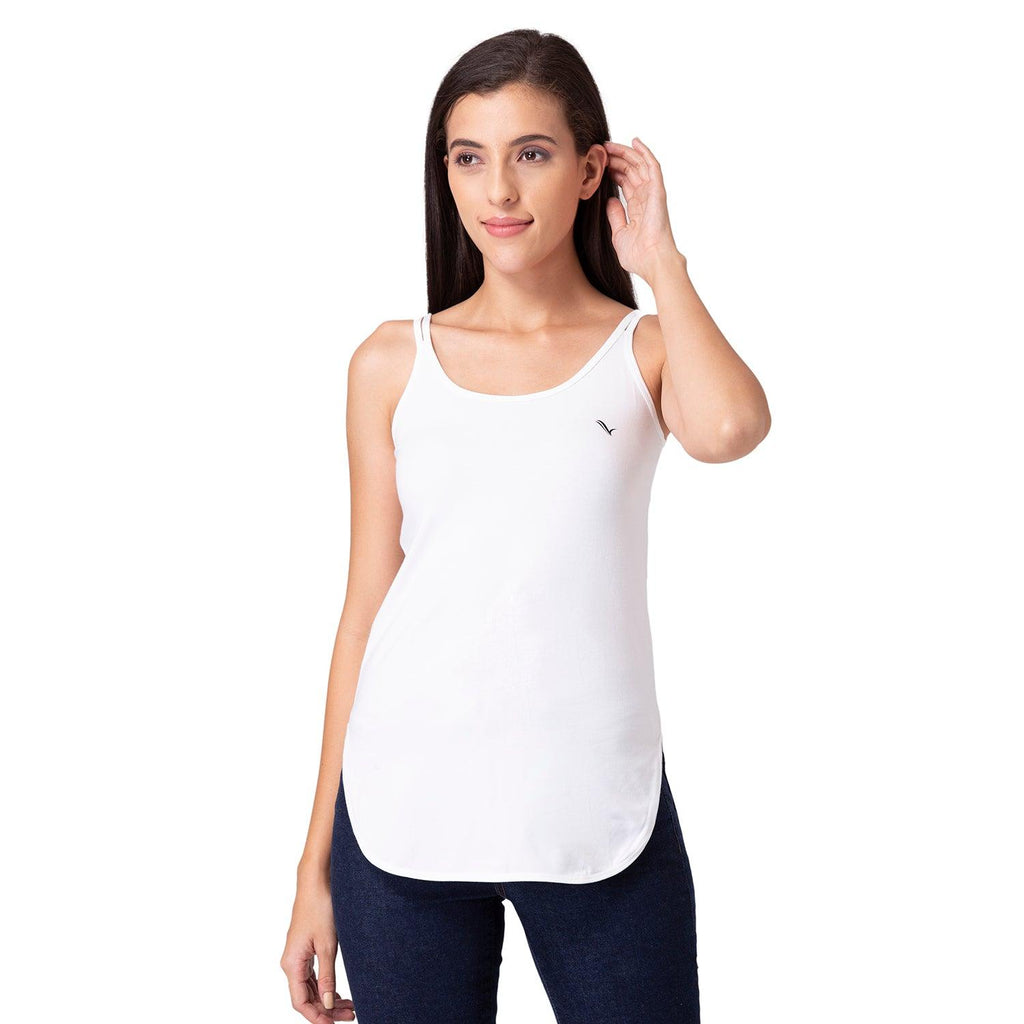Women Cotton Camisole - White