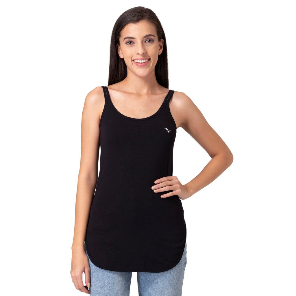 Women Cotton Camisole - Black