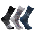 Men Formal Full Length Business/ Office Socks - Pack Of 3