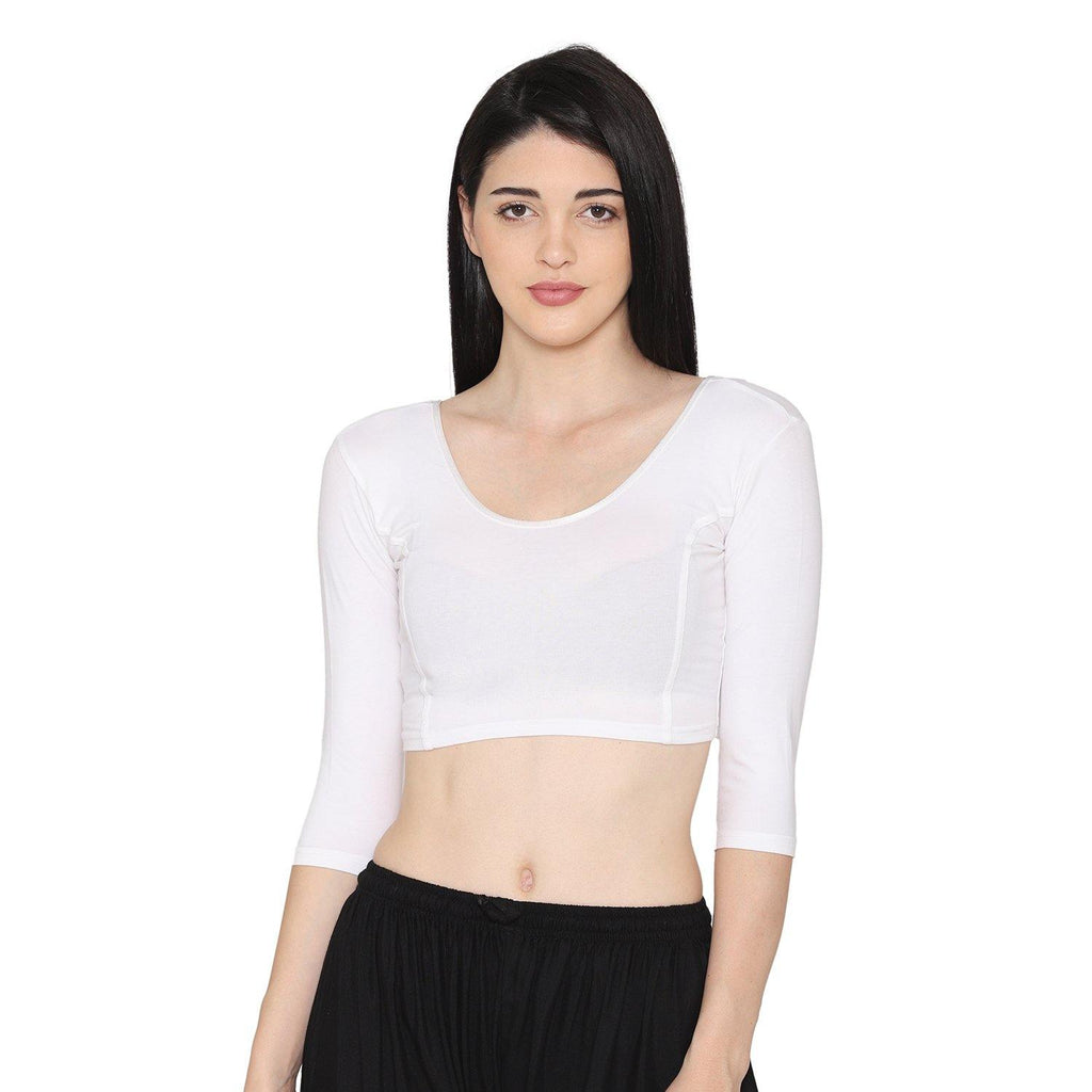 Plain white hotsell blouse