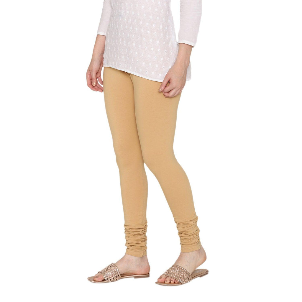 Women's Cotton Stretchable Churidar Legging 