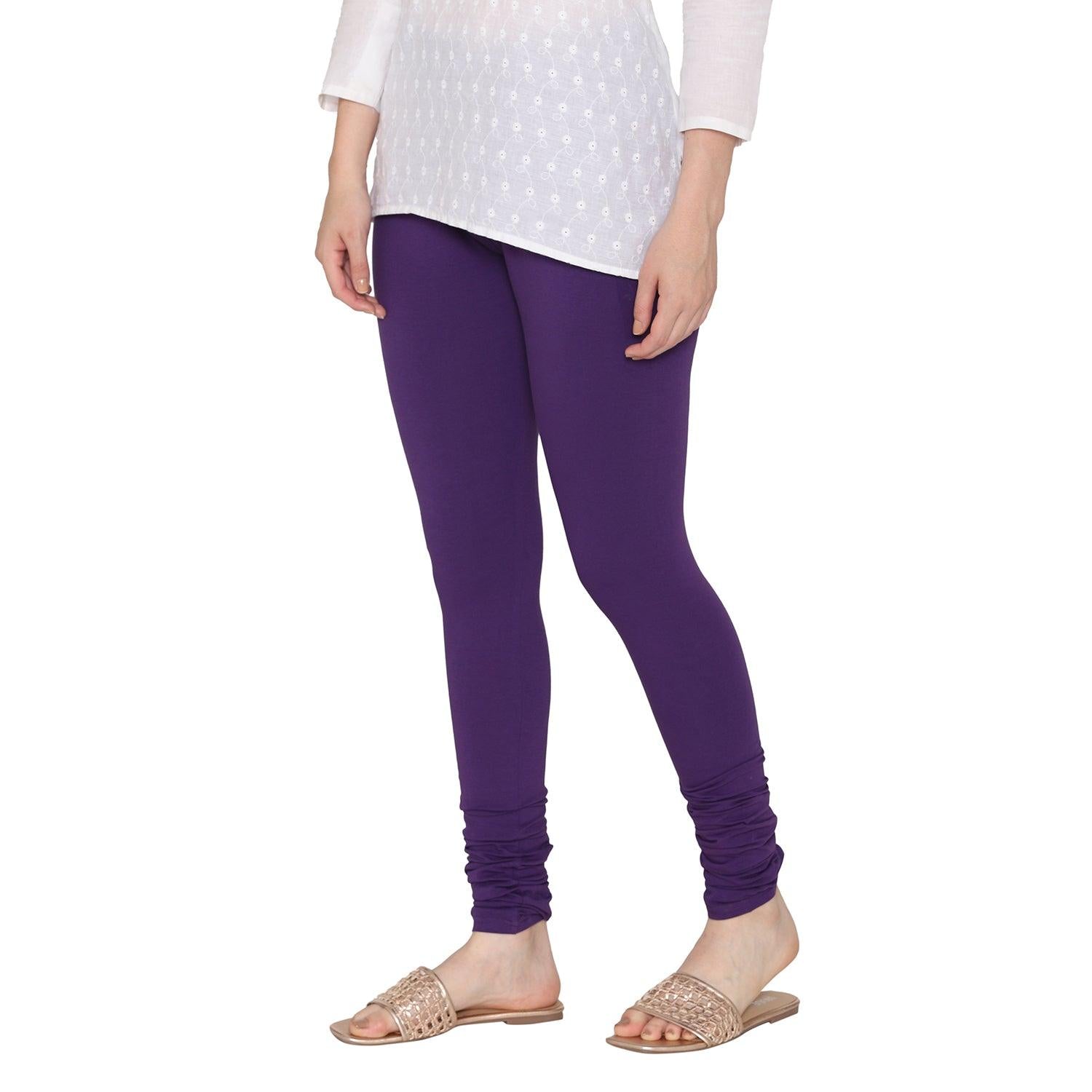 Women's Cotton Stretchable Churidar Legging 