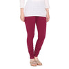 Cotton Stretchable Churidar Legging - Violet